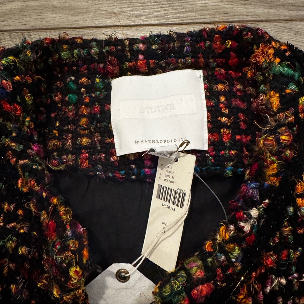 Anthropologie ett:twa Tweed Berwyn Jacket - Picture 7 of 14